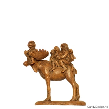 Elg med trollfamilie