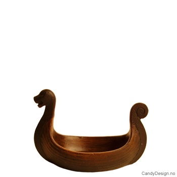 Vikingskip m/seil - langt mini