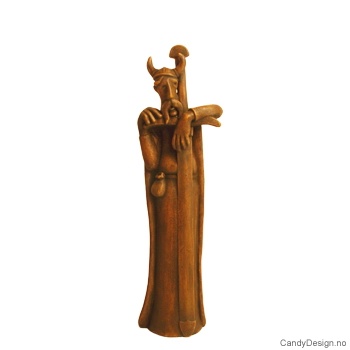 Trøtte vikinglrigere med sverd - antikk