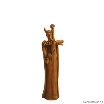 Medium trøtt viking med sverd 