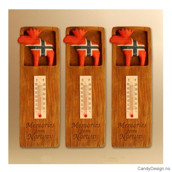 Elg termometer med magnet  Memories from Norway