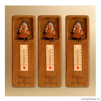 Vikingmor termometer med magnet Vikings of Norway