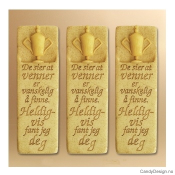 Kjærlighetsord magnet - De sier at venner er vanskelig å finne. Heldigvis fant jeg deg