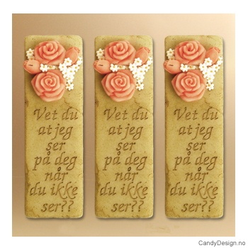 Kjærlighetsord magnet - Vet du at jeg ser på deg når du ikke ser