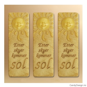 Kjærlighetsord magnet - Husk at for hver time soom går, er det en mindre igjen...