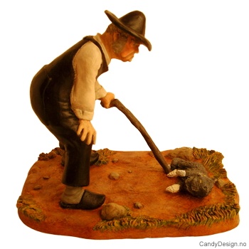 Bestefar erter katten