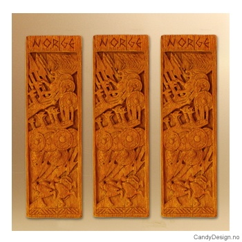 Div. skjold etc. Viking suvenir magnetplater