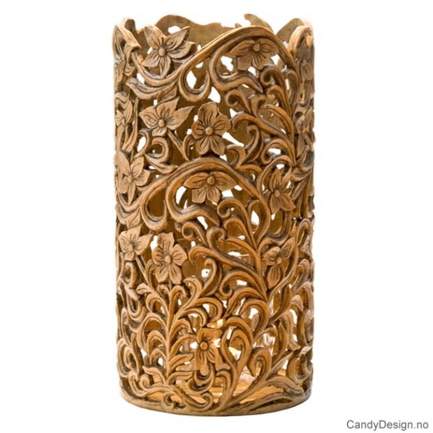 Stor spec. Stormlykt blomster