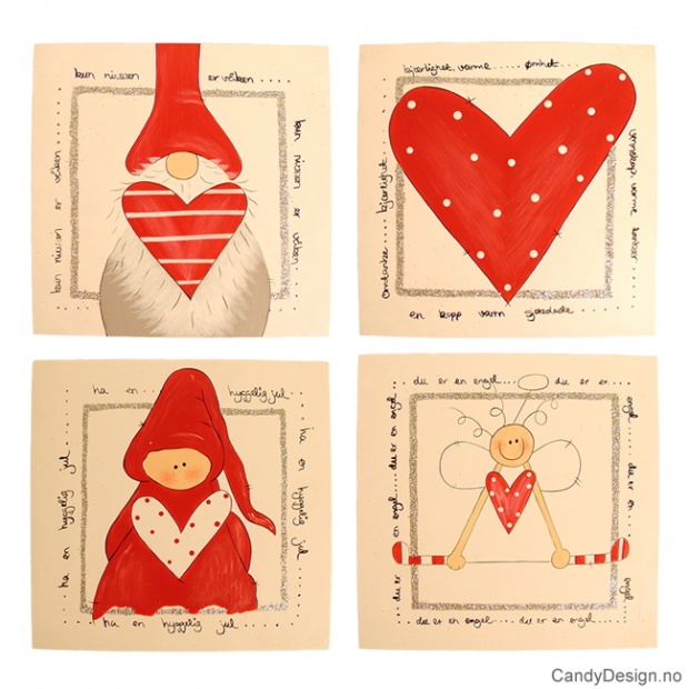 Julebilder assortert