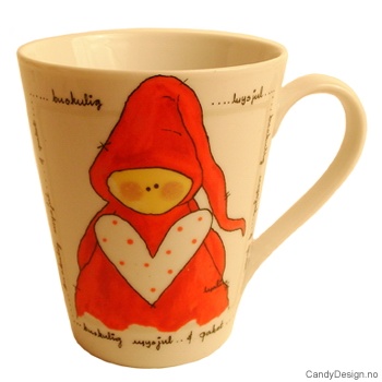 Julekrus  Med nisse motiv