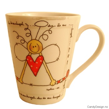 Julekrus  Med engel motiv