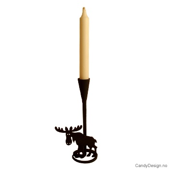 Smijernlysestake, høy og slank med elg