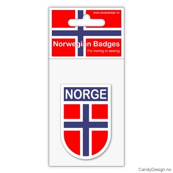 På høykant med NORGE - Lite jakkemerke