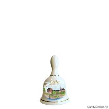 Små suvenir bjeller med Oslo motiver - Akershus Festning