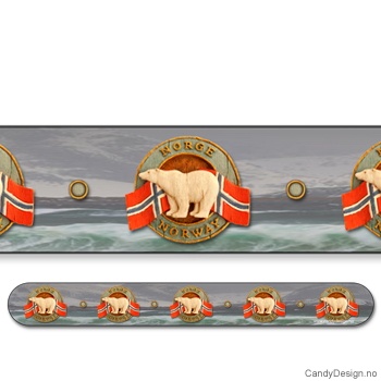 Neglefiler med isbjørn