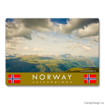 Metallmagneter med Norske naturbilder - Vidde