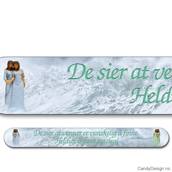 Neglefiler med kvinnefigurer - De sier at venner er vanskelig å finne. Heldigvis fant jeg deg.