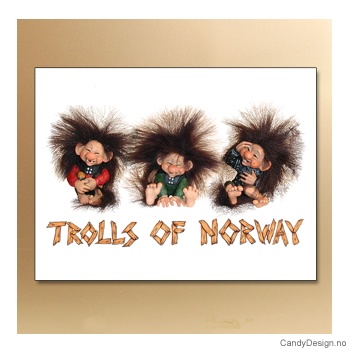 Trolls of Norway metallmagneter
